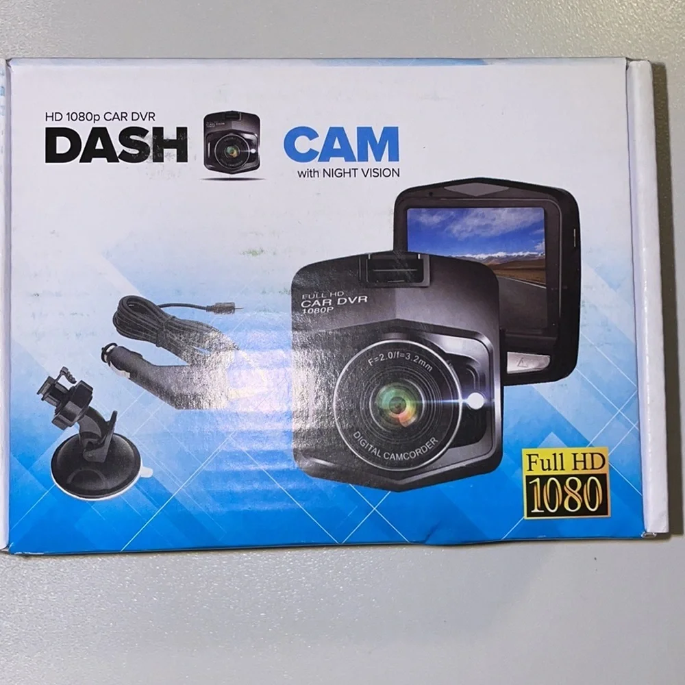 FULL HD 1080p Car DVR Dash Cam with night vision NWT